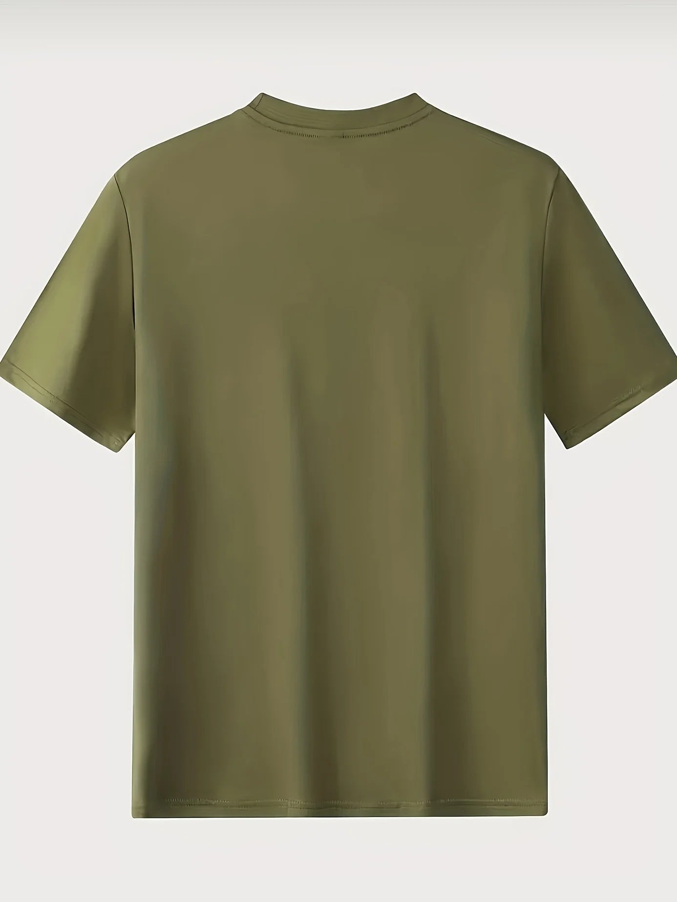 T-shirt Masculina Casual de Verão com Estampa de Bússola – Confortável e Estilosa