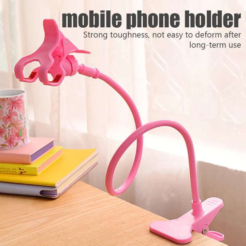 Suporte Flexível para Telemóvel – Ajustável para Cama, Mesa e Escritório