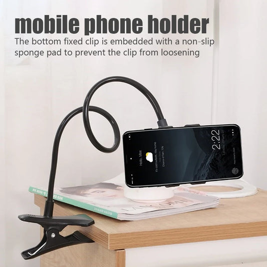 Suporte Flexível para Telemóvel – Ajustável para Cama, Mesa e Escritório